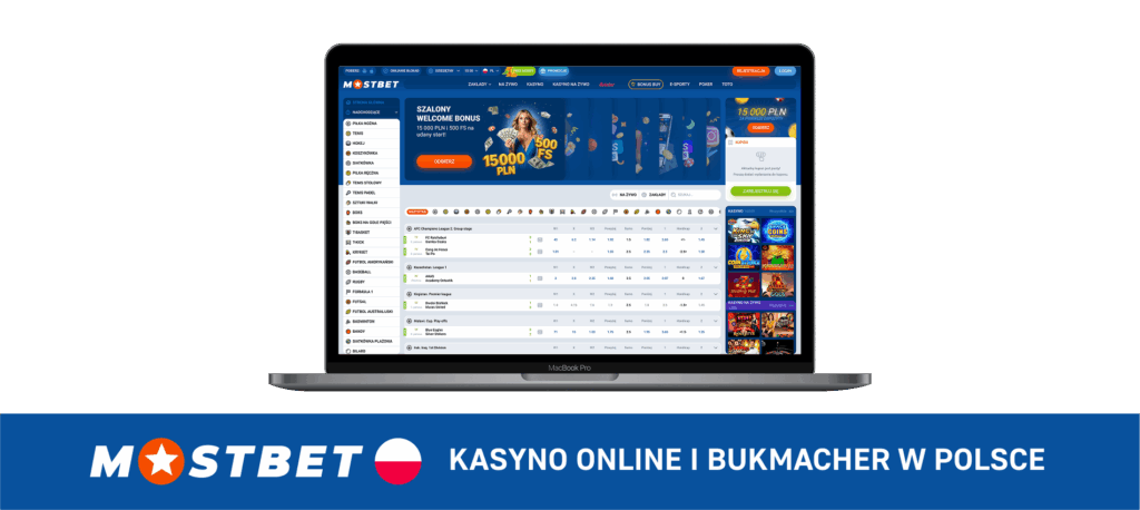 MostBet Polska zakłady bukmacherskie i kasyno